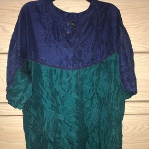 Saxony®️ 💯% silk blouse